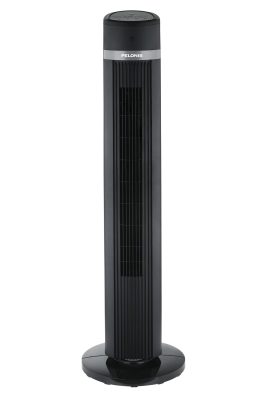 FZ10-18TRB+40 In. Tower Fan W Remote Black+Front(1)